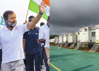 ഭാരത്-ജോഡോ-യാത്രയില്‍-പൊലീസ്-പരിശോധന;-ആരോപണവുമായി-കോണ്‍ഗ്രസ്