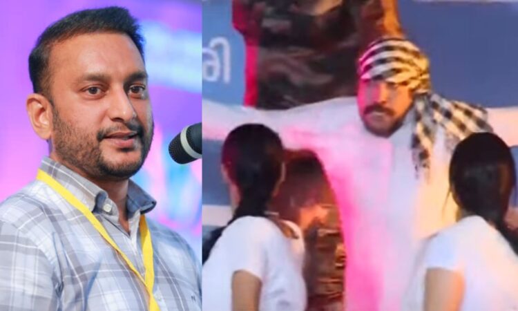 കലോത്സവത്തിലെ-സ്വാഗതഗാന-വിവാദം:-‘ഓങ്ങി-നിൽക്കുന്ന-മഴുവിന്-മൂർച്ച-കൂട്ടികൊടുക്കുന്ന-പ്രവൃത്തി’;-സർക്കാർ-മാപ്പ്-പറയണമെന്ന്-യൂത്ത്-ലീഗ്