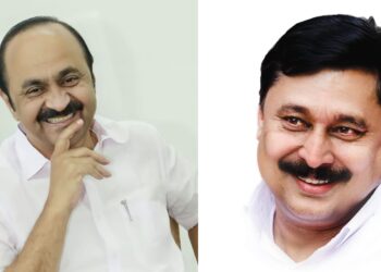 ‘കായികമന്ത്രി-മലയാളികളുടെ-ആത്മാഭിമാനത്തെ-ചോദ്യം-ചെയ്യരുത്,-കളി-നടന്നത്-ഒഴിഞ്ഞ-ഗാലറിയില്’;-വിമര്ശിച്ച്-വിഡി-സതീശന്