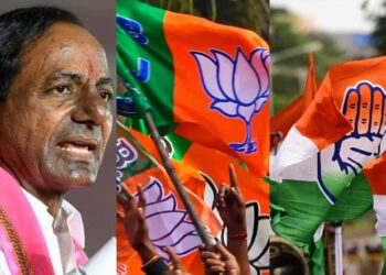 ‘കോണ്ഗ്രസും-ബിജെപിയും-ഒന്നാണ്’;-പരസ്പരം-കുറ്റപ്പെടുത്തല്-മാത്രമാണ്-ഇരുവരും-ചെയ്യുന്നതെന്ന്-കെസിആര്