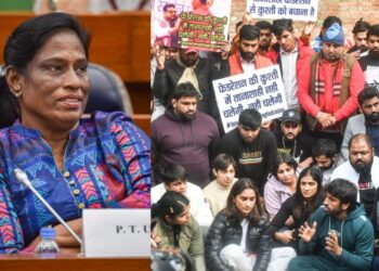 ‘റെസ്ലിംഗ്-ഫെഡറേഷന്-പിരിച്ചുവിടണം,-പ്രസിഡന്റിനെ-പുറത്താക്കണം’;-പി.ടി-ഉഷയ്ക്ക്-താരങ്ങളുടെ-കത്ത്