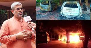 സന്ദീപാനന്ദഗിരിയുടെ ആശ്രമം കത്തിച്ച കേസിൽ ആദ്യ അന്വേഷണത്തിൽ അട്ടിമറി നടന്നതായി ക്രൈം ബ്രാഞ്ച്