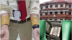 സ്വർണം കടത്താൻ ശ്രമിച്ച എയർ ഇന്ത്യ ക്യാബിൻ ക്രൂ നെടുമ്പാശ്ശേരി വിമാനത്താവളത്തിൽ പിടിയിലായി