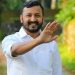 രാഹുൽ മാങ്കൂട്ടത്തിലിന്റെ വാഹനത്തിനു നേരെ ടോൾ  ജീവനക്കാരുടെ അതിക്രമം