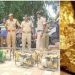 നിലമ്പൂരിൽ വലിയ കുഴികളുണ്ടാക്കി സ്വര്ണം കുഴിച്ചെടുക്കാൻ ശ്രമം: പമ്പുസെറ്റുകളും ഉപകരണങ്ങളും പിടിച്ചെടുത്തു