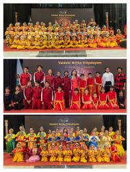 അരങ്ങിൽ നൃത്ത വിസ്മയം തീർത്ത് വൈദേഹി വിദ്യാലയത്തിന്റെ അഞ്ചാം വാർഷികം