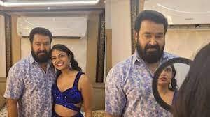 മോഹൻലാലിനൊപ്പം ഐശ്വര്യയായി ബിഗ് ബോസ് താരം ലെച്ചു
