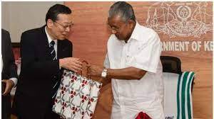 കേരളത്തിലെ ട്രേഡ് യൂണിയനുകളുമായി നല്ല ബന്ധം’; കോയിച്ചി ഒഗാത മുഖ്യമന്ത്രിയുമായി കൂടിക്കാഴ്ച നടത്തി