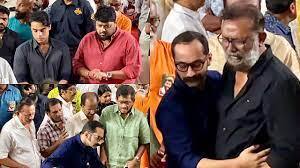 സിദ്ദിഖിന്റെ ശരീരത്തിനരികില് വികാരാധീനനായി ലാല്; ആശ്വസിപ്പിച്ച് ഫാസിലും, ഫഹദും