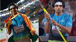 ലോക അത്ലറ്റിക്സ് ചാമ്പ്യന്ഷിപ്പ് സ്വർണമണിഞ്ഞ് നീരജ് ചോപ്ര
