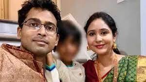 യുഎസിൽ ടെക്കികളായ ഇന്ത്യൻ ദമ്പതിമാരും 6 വയസുള്ള മകനും വീടിനുള്ളിൽ വെടിയേറ്റ് മരിച്ച നിലയിൽ