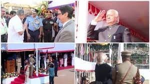 ഗവർണറും മുഖ്യമന്ത്രിയും റിപ്പബ്ലിക് ദിന വേദിയിൽ; പതാക ഉയർത്തി ഗവർണർ, ജില്ലകളിൽ മന്ത്രിമാരും പതാക ഉയർത്തി