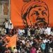 മഹാരാഷ്ട്രയിൽ വീണ്ടും സംവരണ പ്രക്ഷോഭം, ട്രാൻസ്പോർട്ട് ബസ് കത്തിച്ച് പ്രതിഷേധക്കാർ