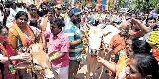 പശുക്കളോട് ക്രൂരത; ഒമ്പത് ബിജെപി നേതാക്കൾക്കതിരെ കേസെടുത്ത് പൊലീസ്