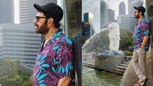 ചുള്ളനായി സിംഗപ്പൂരിൽ ചുറ്റിക്കറങ്ങി മമ്മൂട്ടി, ‘എജ്ജാതി മനുഷ്യൻ’ എന്ന് ആരാധകർ