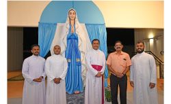 മാർ ജോൺ പനന്തോട്ടത്തിലിന് ഇടവക സമൂഹം ഭക്തിപൂർവമായ സ്വീകരണം നൽകി