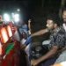 ബിജെപി സ്ഥാനാര്ത്ഥി വി മുരളീധരന്റെ പ്രചാരണ ജാഥയിലേക്ക് മൂന്നംഗ സംഘം കടന്നുകയറി ഭീഷണിപ്പെടുത്തിയതായി പരാതി