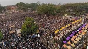 തൃശ്ശൂര് പൂരം: ആനയെഴുന്നെള്ളിപ്പിനും വെടിക്കെട്ടിനും നിയമം കൊണ്ടുവരണമെന്ന് തിരുവമ്പാടി ദേവസ്വം