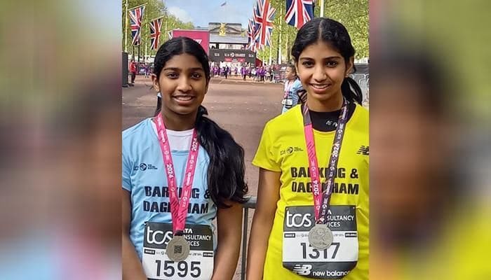 ചാലക്കുടിയുടെ അഭിമാനം : ലണ്ടന് ടിസിഎസ് മിനി മാരത്തോണില് തുടര്ച്ചയായി മൂന്നാം തവണയും മലയാളി സഹോദരിമാര്