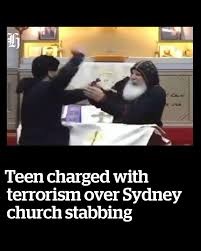 സിഡ്നി കത്തിയാക്രമണം; കൗമാരക്കാരനെതിരേ തീവ്രവാദക്കുറ്റം