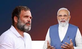 കോൺഗ്രസിനെ ഒരിക്കലും മറക്കരുതെന്നും, പൊറുക്കരുതെന്നും മോദി,പ്രധാനമന്ത്രി ഭയന്നിരിക്കുകയാണെന്ന് രാഹുൽ ഗാന്ധി