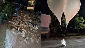 ‘മനുഷ്യ വിസർജ്യമടക്കമുള്ള മാലിന്യ ബലൂണുകളെത്തുന്നു’, മുന്നറിയിപ്പുമായി ദക്ഷിണ കൊറിയ