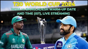 യു.എസില് ക്രിക്കറ്റ് കാര്ണിവല്; ട്വിന്റി-20 യില് ഇന്ത്യ-ബംഗ്ലാദേശ് സന്നാഹമത്സരം ഇന്ന്