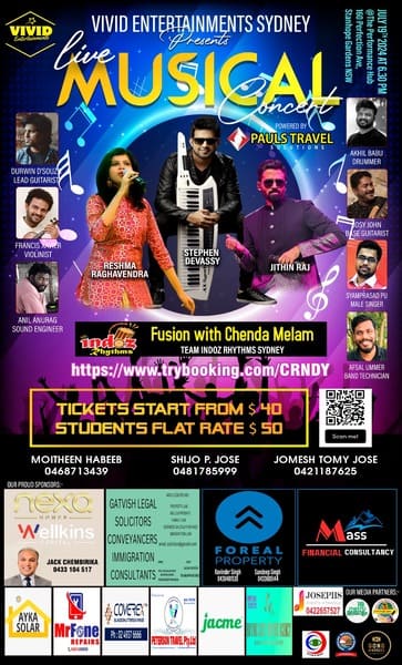 സ്റ്റീഫൻ ദേവസിക്കൊപ്പം ചെണ്ടയിൽ ഫ്യൂഷൻ തീർക്കാൻ ‘ ഇൻഡോസ് റിഥംസ് ‘