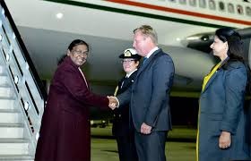 രാഷ്ട്രപതി ദ്രൗപദി മുര്മുവിന് ന്യൂസിലൻഡില് വൻ സ്വീകരണം