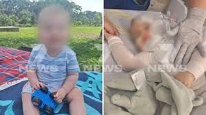 കുട്ടികളുടെ പാർക്കിൽ വച്ച് പിഞ്ചുകുഞ്ഞിന് നേരെ ക്രൂരമായ ആക്രമണം