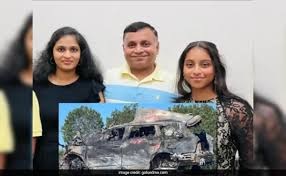 കാറുകള് കൂട്ടിയിടിച്ചു; അമേരിക്കയിൽ ഇന്ത്യൻ കുടുംബത്തിന് ദാരുണാന്ത്യം, ബാക്കിയായത് മകൻ മാത്രം