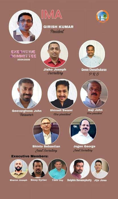 ഇല്ലവാര മലയാളീ അസോസിയേഷന് പുതിയ നേതൃത്വം
