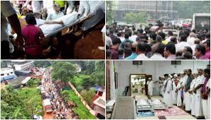 ഒന്നിച്ച് മടക്കം; വിട ചൊല്ലാൻ ആയിരങ്ങൾ ഒഴുകിയെത്തി, 4 പെൺകുട്ടികൾക്കും തുമ്പനാട് ജുമാ മസ്ജിദിൽ അന്ത്യനിദ്ര