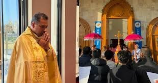 സെൻ്റ അൽഫോൻസ കത്തീഡ്രലിലേക്ക് തീർത്ഥാടനം നടത്തി അമ്പതോളം കുടുംബങ്ങൾ