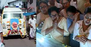 എൻ രാമചന്ദ്രന് വിട ചൊല്ലി നാട്; ദുഃഖം താങ്ങാനാകാതെ ഉറ്റവർ, സംസ്കാരം ഔദ്യോഗിക ബഹുമതികളോടെ