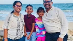 അമേരിക്കയില് റോഡപകടത്തിൽ നാലംഗ ഇന്ത്യന് കുടുംബം വെന്തുമരിച്ചു