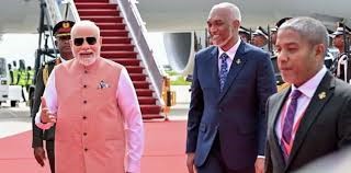 ഇതിനകം ഒപ്പിട്ടത് 8 കരാറുകൾ, പ്രധാനമന്ത്രി നരേന്ദ്രമോദിയുടെ മാലദ്വീപ് സന്ദർശനം തുടരുന്നു; സ്വാതന്ത്ര്യ ദിനാഘോഷ ചടങ്ങിൽ മോദി മുഖ്യാതിഥിയാകും