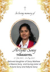 ഓസ്ട്രേലിയയിൽ മലയാളി മെഡിക്കൽ വിദ്യാർത്ഥിനി മരണമടഞ്ഞു