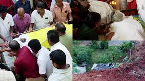 അടിമാലി മണ്ണിടിച്ചിലിൽ മരിച്ച ബിജുവിന്റെ മൃതദേഹം സംസ്കരിച്ചു, അന്ത്യാഞ്ജലി അർപ്പിക്കാനെത്തിയത് വൻ ജനാവലി