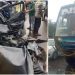 മഴയത്ത് അമിത വേഗതയിലെത്തിയ കാർ നിയന്ത്രണം വിട്ട് ബസിലേക്ക് ഇടിച്ചു കയറി, 5 യാത്രക്കാർക്ക് പരിക്ക്