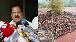 ശബരിമല സ്വര്ണക്കൊള്ള:’ അയ്യപ്പനോട് കളിച്ചവരാരും ജയിച്ചിട്ടില്ല, മന്ത്രി അറിയാതെ ഒരു കൊള്ളയും നടക്കില്ല, നാളെ എസ്ഐടിക്ക് മൊഴി നല്കും’ : ചെന്നിത്തല