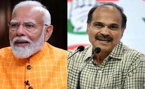 കോൺഗ്രസിനെ ഞെട്ടിച്ച് അധിർ രഞ്ജൻ – മോദി കൂടിക്കാഴ്ച