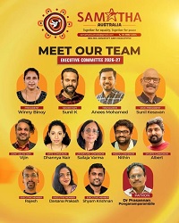 സമത ഓസ്ട്രേലിയ ഇനി പുതിയ കരുത്തോടെ; ഭാരവാഹികളെ തിരഞ്ഞെടുത്തു