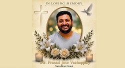 സൺഷൈൻ കോസ്റ്റിനെ കണ്ണീരിലാഴ്ത്തി പ്രവാസി മലയാളിയുടെ അകാല നിര്യാണം; പ്രസാദ് ജോസ് വാഴപ്പിള്ളി അന്തരിച്ചു