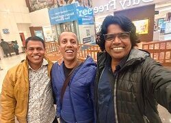വിപഞ്ചിക ദശകം 2026 കലാവിരുന്നിനായി അതിഥികൾ എത്തി