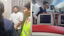 ആകാശത്തു വെച്ച് വിമാനത്തിന്റെ വാതില് തുറക്കാന് ശ്രമിച്ച മലയാളി യുവാവ് മജിസ്ട്രേറ്റിനു മുന്നിലും പരാക്രമം, ജാമ്യ പേപ്പറുകൾ വലിച്ചുകീറി